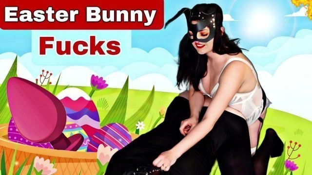 Femdom Pegging Easter Bunny FLR A2M ATM Strapon Strap on Dominatrix Bondage BDSM MILF Stepmom