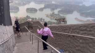 Katty Blake Es Descubierta Por Turistas Teniendo Sexo En La Piedra Del Peñol, Guatapé,Antioquia, COL