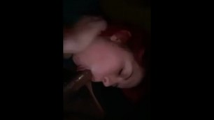 Latina Slut Sucks Dick while he Smokes