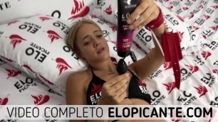 POV REBE JONES SE METE UN PLUG ANAL EN EL CUARTO PICANTE