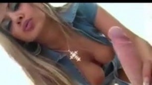 Hot Busty Cougar Smoking plus BJ