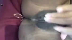 My sexy Zambian girl fingering herself