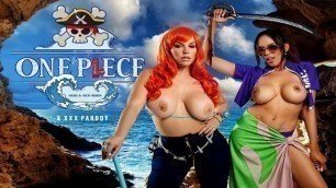 Threeway Session With Blondie Fesser and Katrina Moreno In One Piece Virtual Reality Parody