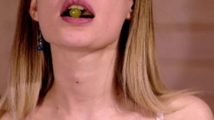 Mouth and Neck Fetishes! I Swallow Fruit and Cough Kira Loster