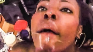 Ass to mouth interracial hardcore, facial, massive load, cumshot