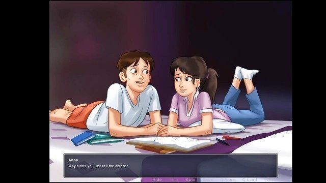 Summertime Saga Gameplay #17 - His New Girlfriend